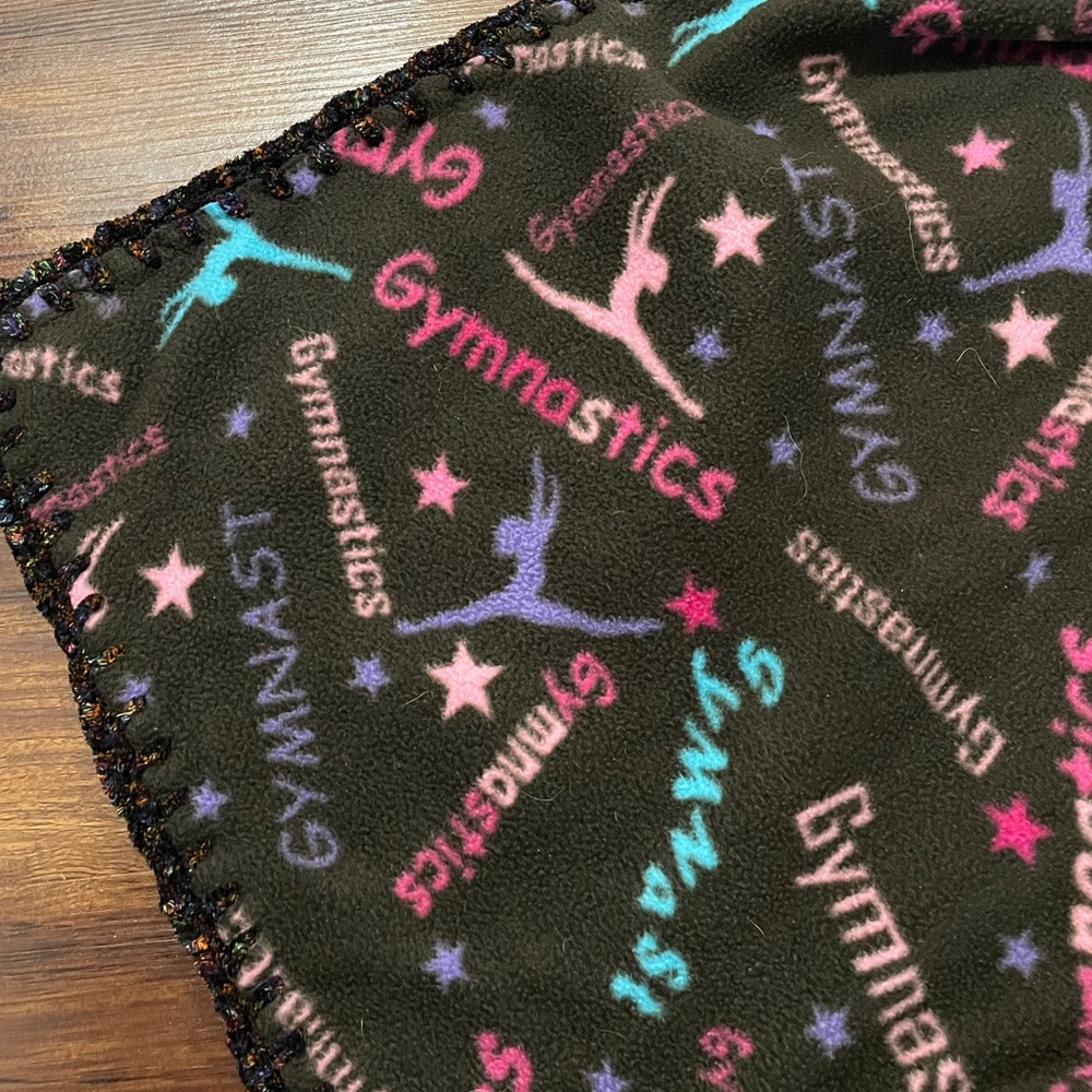 Homemade gymnastics blanket!